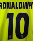 2005 - 06 FC Barcelona Away Shirt Ronaldinho 10 - 9/10 - (L) - Eternal Pitch