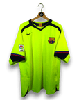2005 - 06 FC Barcelona Away Shirt Ronaldinho 10 - 9/10 - (XL) - Eternal Pitch