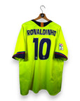 2005 - 06 FC Barcelona Away Shirt Ronaldinho 10 (XL) - Eternal Pitch