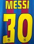 2005 - 06 FC Barcelona Home Shirt Messi 30 - 7.5/10 - (M) - Eternal Pitch