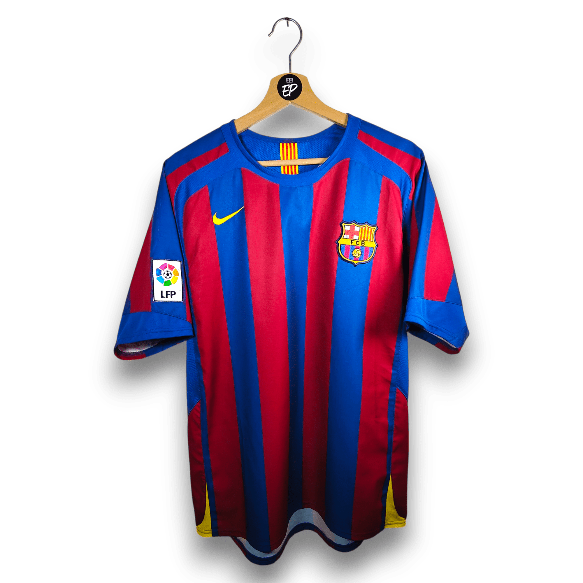 2005 - 06 FC Barcelona Home Shirt Messi 30 - 8/10 - (M) - Eternal Pitch