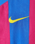 2005 - 06 FC Barcelona Home Shirt Ronaldinho 10 - 8/10 - (L) - Eternal Pitch