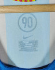 2005 - 06 FC Barcelona Home Shirt Ronaldinho 10 - 8/10 - (L) - Eternal Pitch