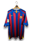 2005 - 06 FC Barcelona Home Shirt Ronaldinho 10 - 8/10 - (L) - Eternal Pitch
