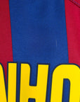 2005 - 06 FC Barcelona Home Shirt Ronaldinho 10 (L) - Eternal Pitch