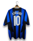 2005 - 06 Inter Milan Home Shirt Adriano 10 - 8/10 - (L) - Eternal Pitch
