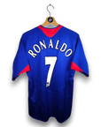 2005 - 06 Manchester United Away Shirt Ronaldo 7 - 8/10 - (M) - Eternal Pitch