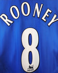 2005 - 06 Manchester United Away Shirt Rooney 8 - 9/10 - (L) - Eternal Pitch