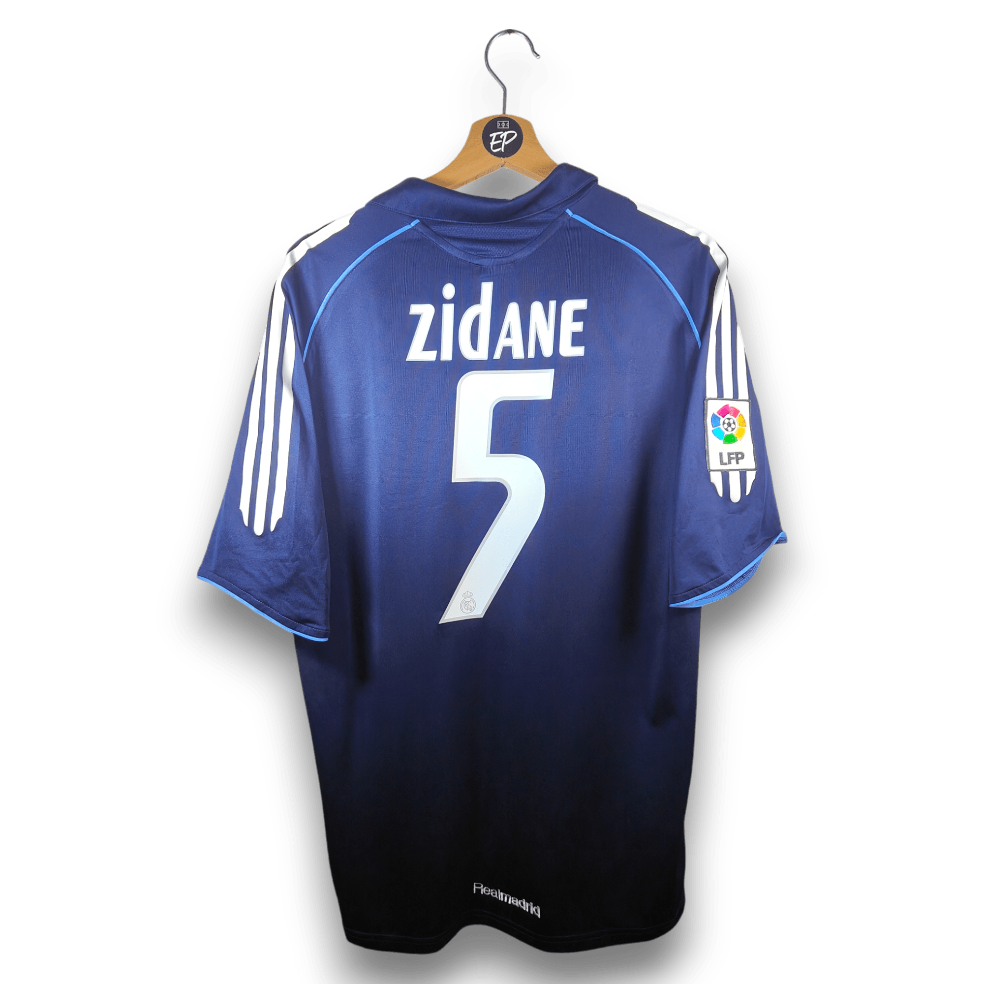 2005 - 06 Real Madrid Away Shirt Zidane 5 - 8.5/10 - (M) - Eternal Pitch