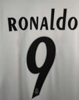 2005 - 06 Real Madrid Home Shirt Ronaldo 9 - 8/10 - (XL) - Eternal Pitch