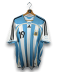 2005 - 07 Argentina Home Shirt Messi 19 - 9/10 - (L) - Eternal Pitch