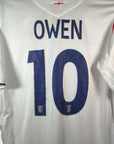 2005 - 07 England Home Shirt Owen 10 (M) - Eternal Pitch