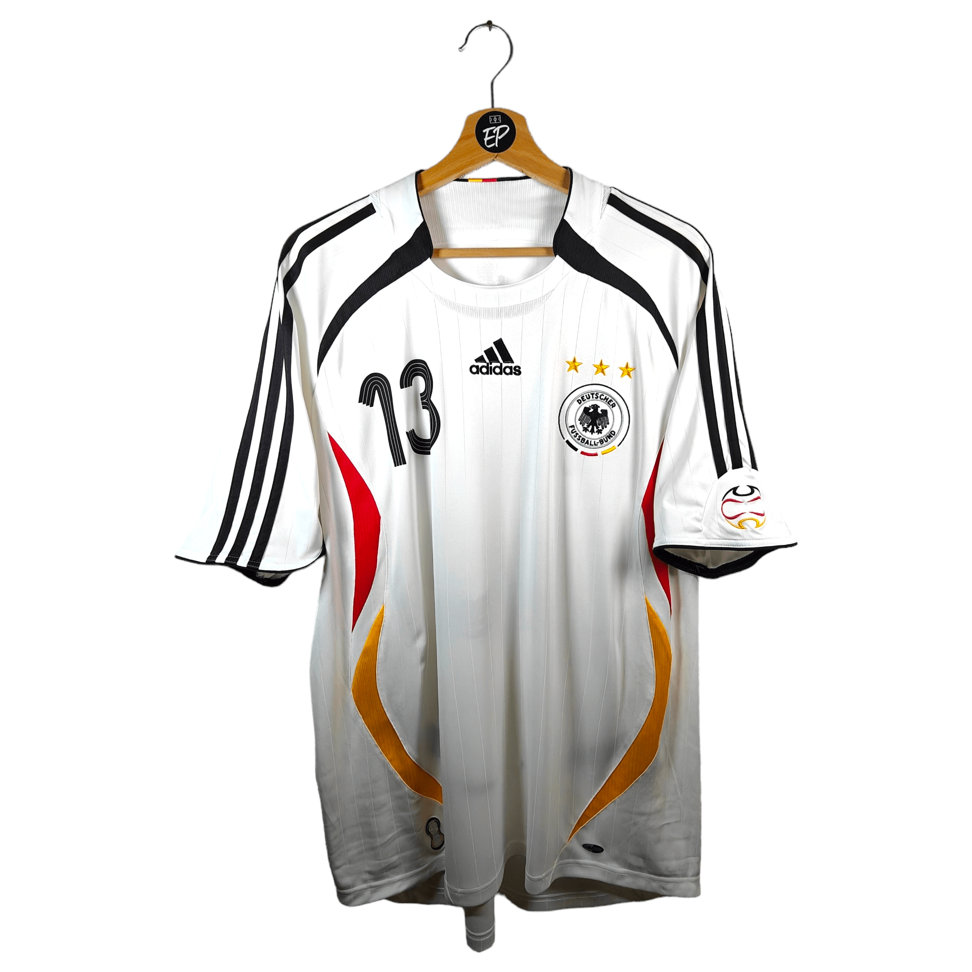 2005 - 07 Germany Home Shirt Ballack 13 (L) - Eternal Pitch
