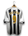 2005 - 07 Newcastle Home Shirt Shearer 9 - 9/10 - (XL) - Eternal Pitch