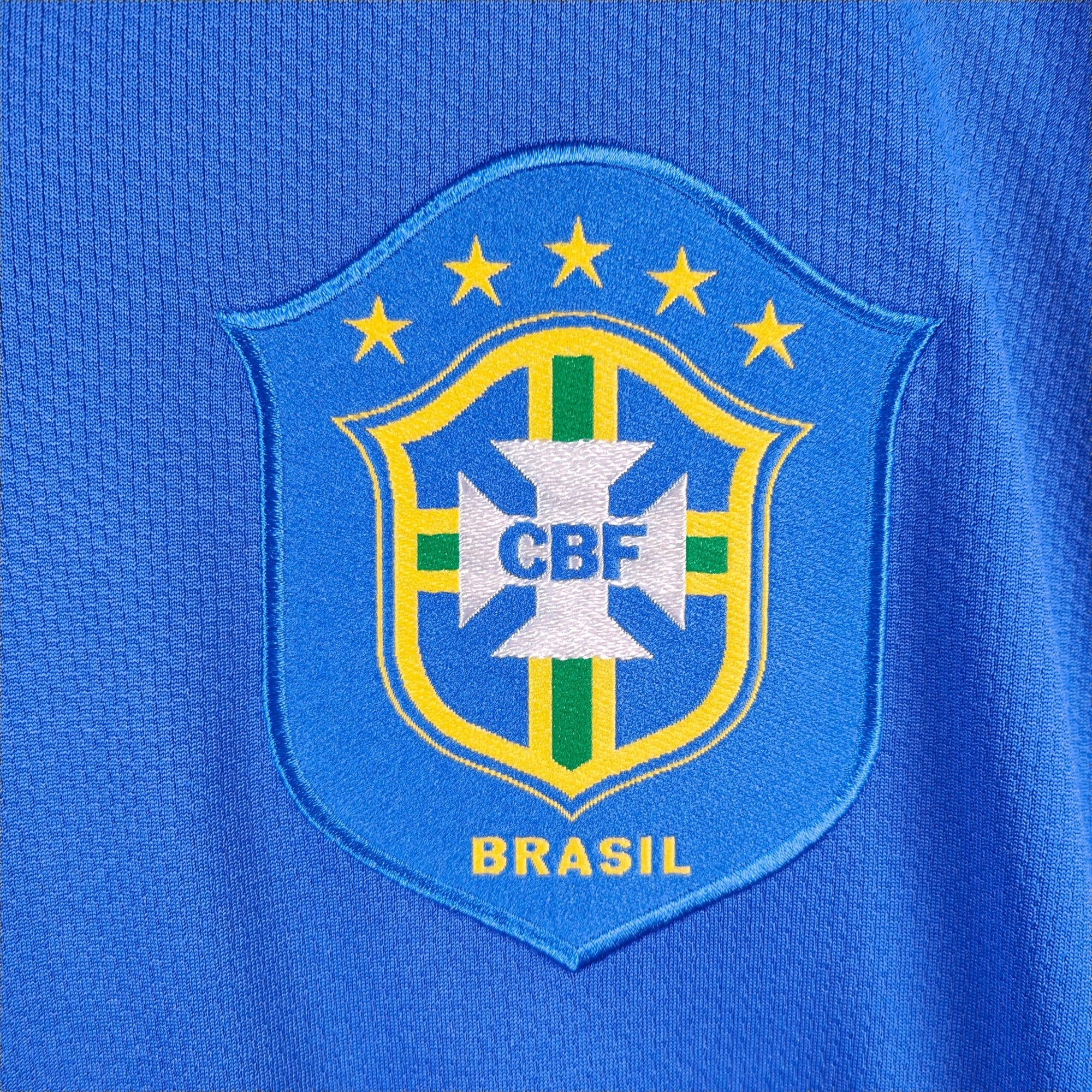 2006 - 07 Brazil Away Shirt Ronaldinho 10 - 9/10 - (L) - Eternal Pitch