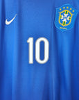 2006 - 07 Brazil Away Shirt Ronaldinho 10 (XL) - Eternal Pitch