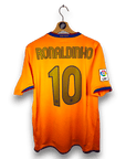 2006 - 07 FC Barcelona Away Shirt Ronaldinho 10 - 9/10 - (M) - Eternal Pitch