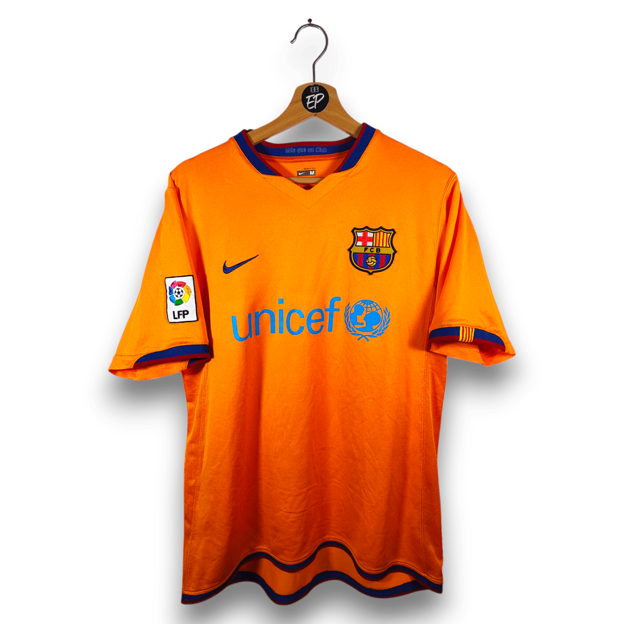 2006 - 07 FC Barcelona Away Shirt Ronaldinho 10 - 9/10 - (M) - Eternal Pitch