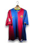 2006 - 07 FC Barcelona Home Shirt Messi 19 - 7.5/10 - (XL) - Eternal Pitch