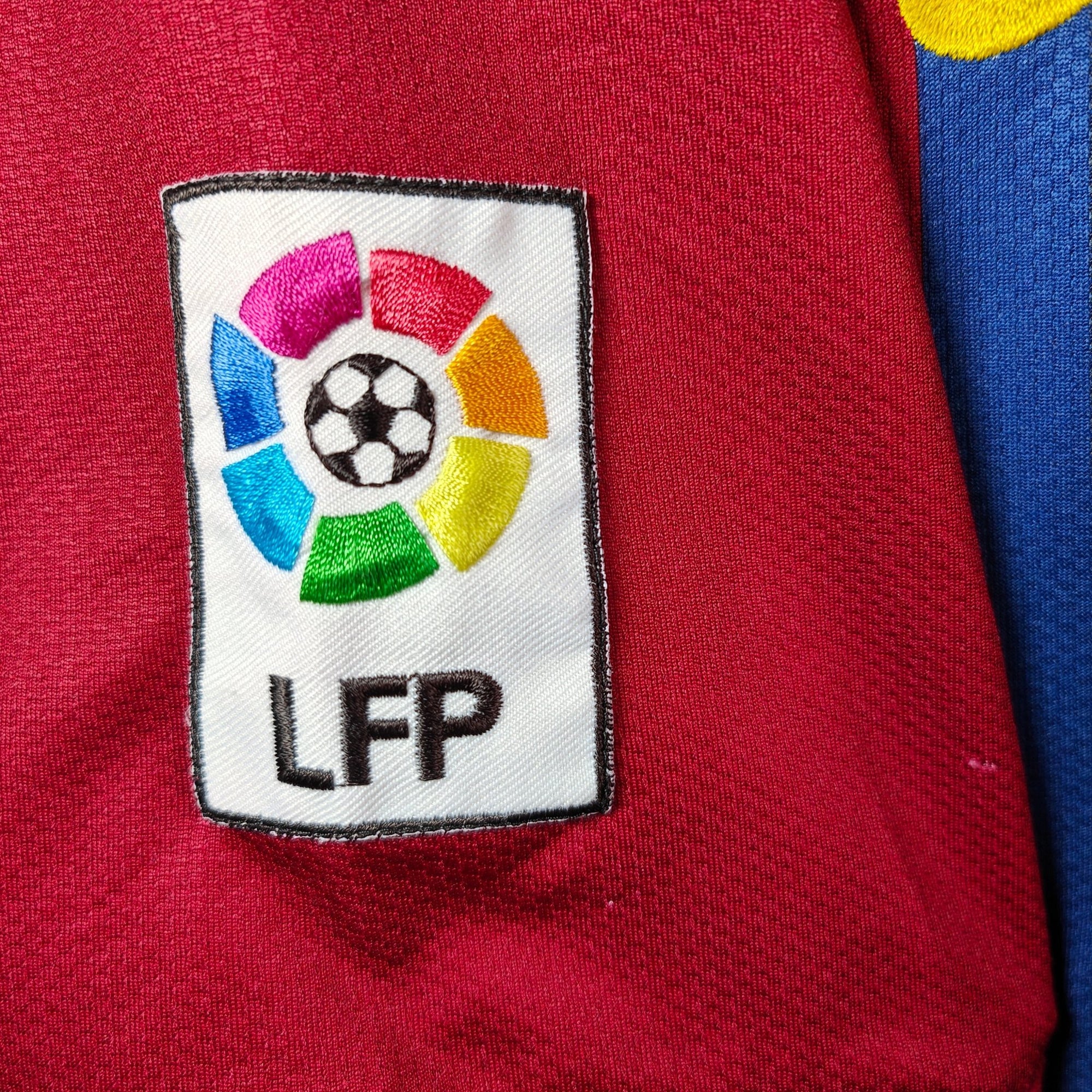 2006 - 07 FC Barcelona Home Shirt Messi 19 - 7.5/10 - (XL) - Eternal Pitch