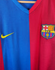 2006 - 07 FC Barcelona Home Shirt Messi 19 (XL) - Eternal Pitch