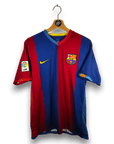 2006 - 07 FC Barcelona Home Shirt Ronaldinho 10 - 8/10 - (L) - Eternal Pitch