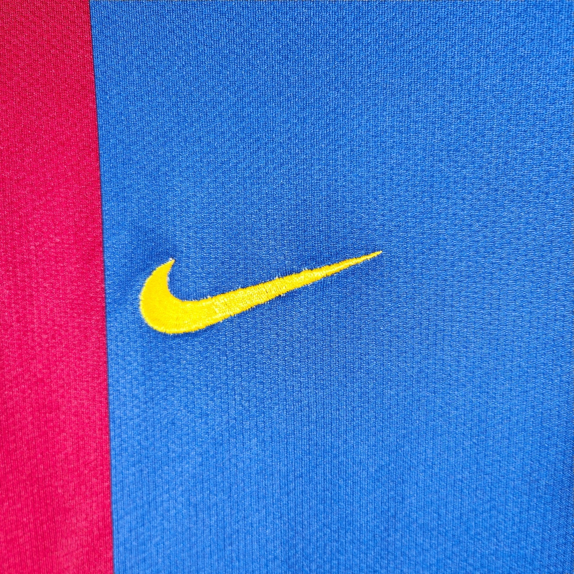 2006 - 07 FC Barcelona Home Shirt Ronaldinho 10 - 8/10 - (L) - Eternal Pitch