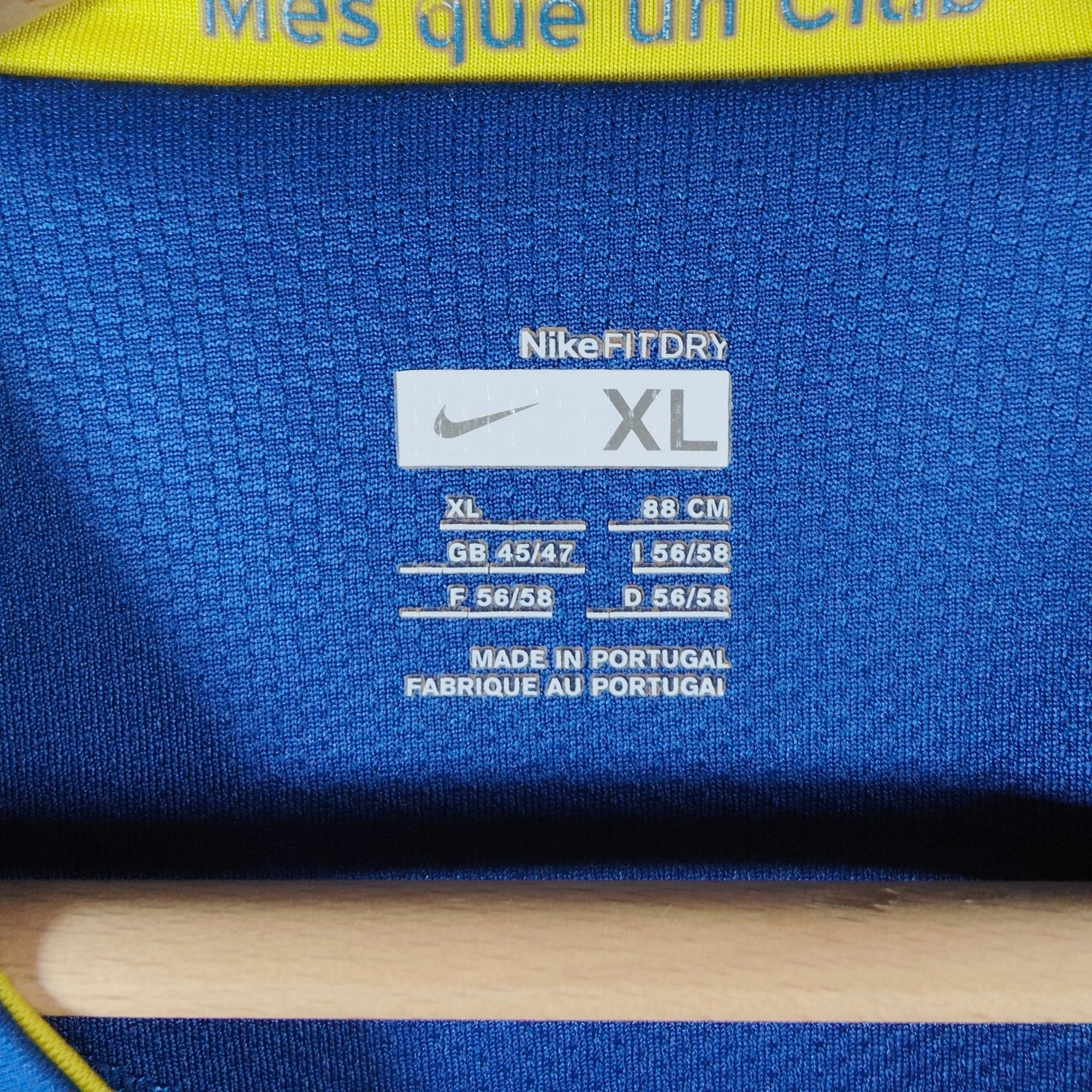 2006 - 07 FC Barcelona Home Shirt Ronaldinho 10 - 9/10 - (XL) - Eternal Pitch