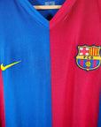 2006 - 07 FC Barcelona Home Shirt Ronaldinho 10 (XL) - Eternal Pitch
