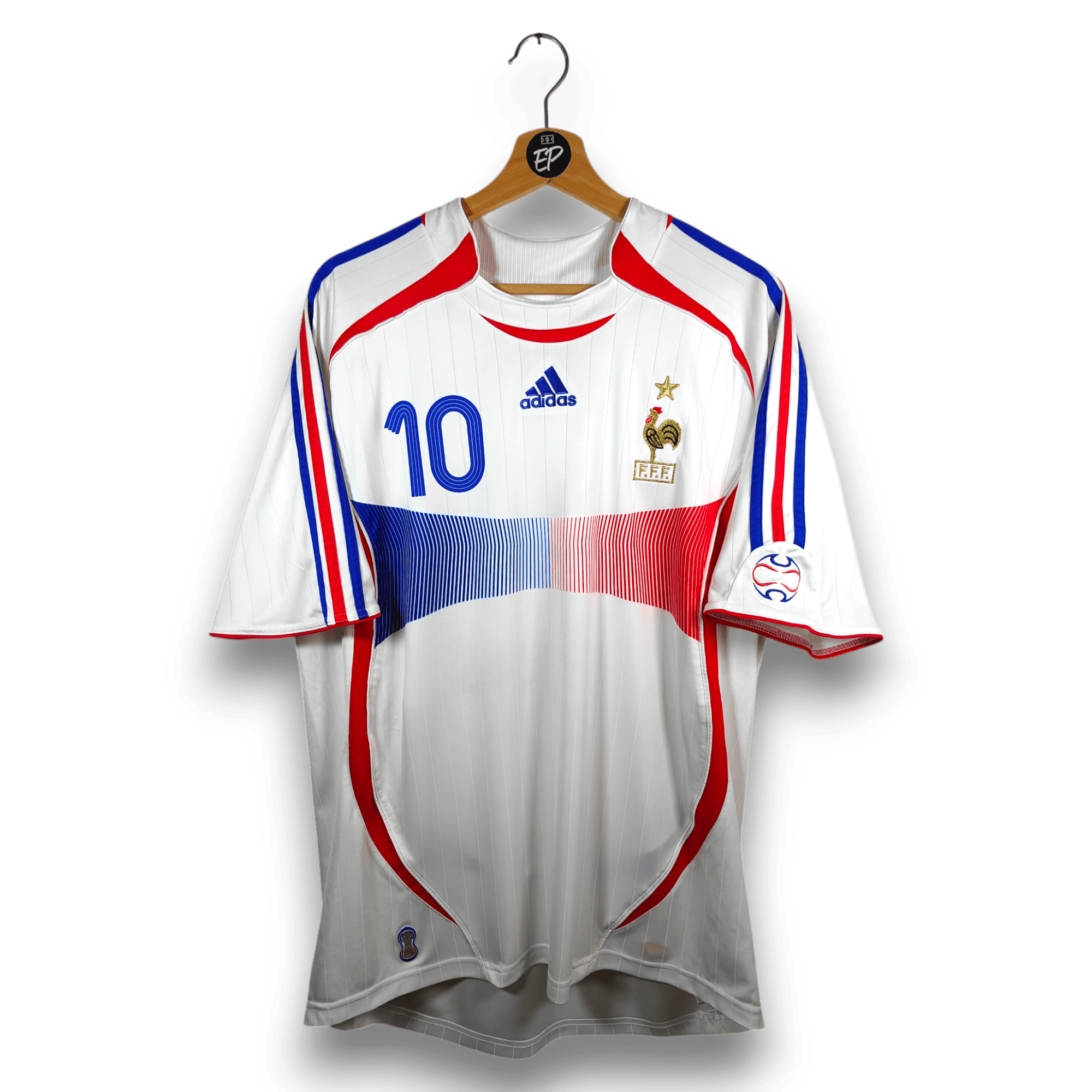 2006-07 France Away Shirt Zidane #10 - 8.5/10 - (XL) – – Eternal Pitch