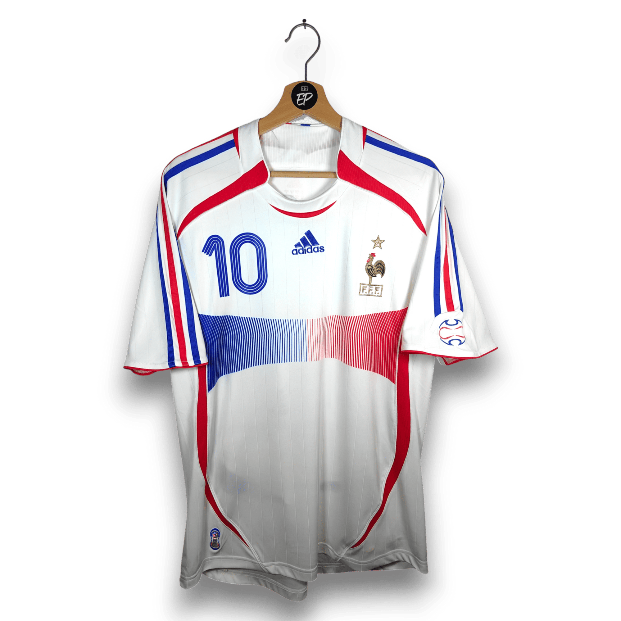2006 - 07 France Away Shirt Zidane 10 - 9/10 - (L) - Eternal Pitch
