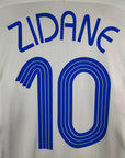 2006 - 07 France Away Shirt Zidane 10 (L) - Eternal Pitch