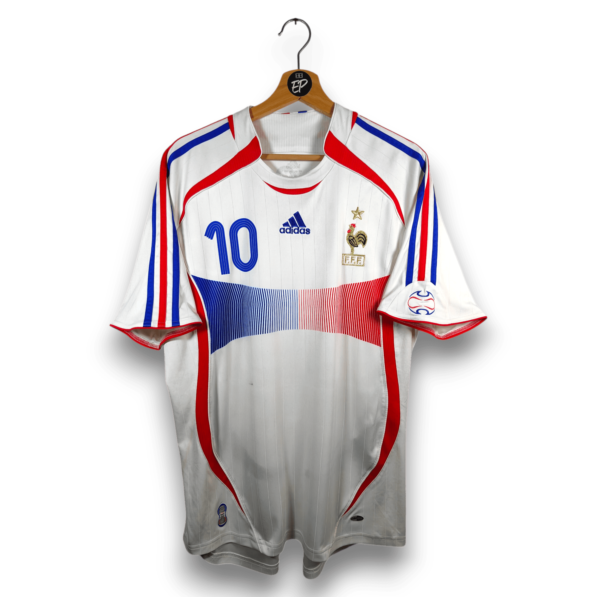 2006 - 07 France Away Shirt Zidane 10 (L) - Eternal Pitch