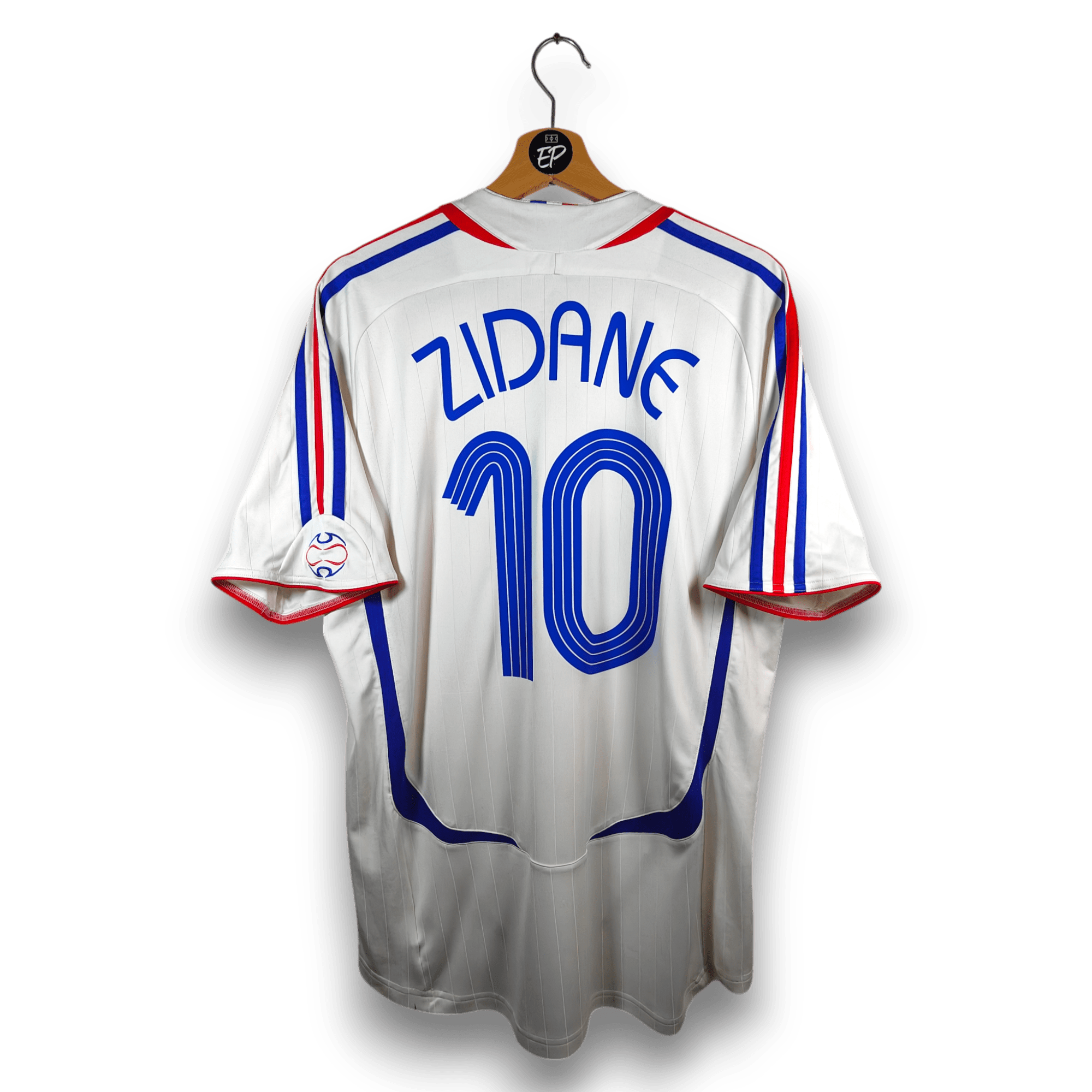 2006 - 07 France Away Shirt Zidane 10 (L) - Eternal Pitch