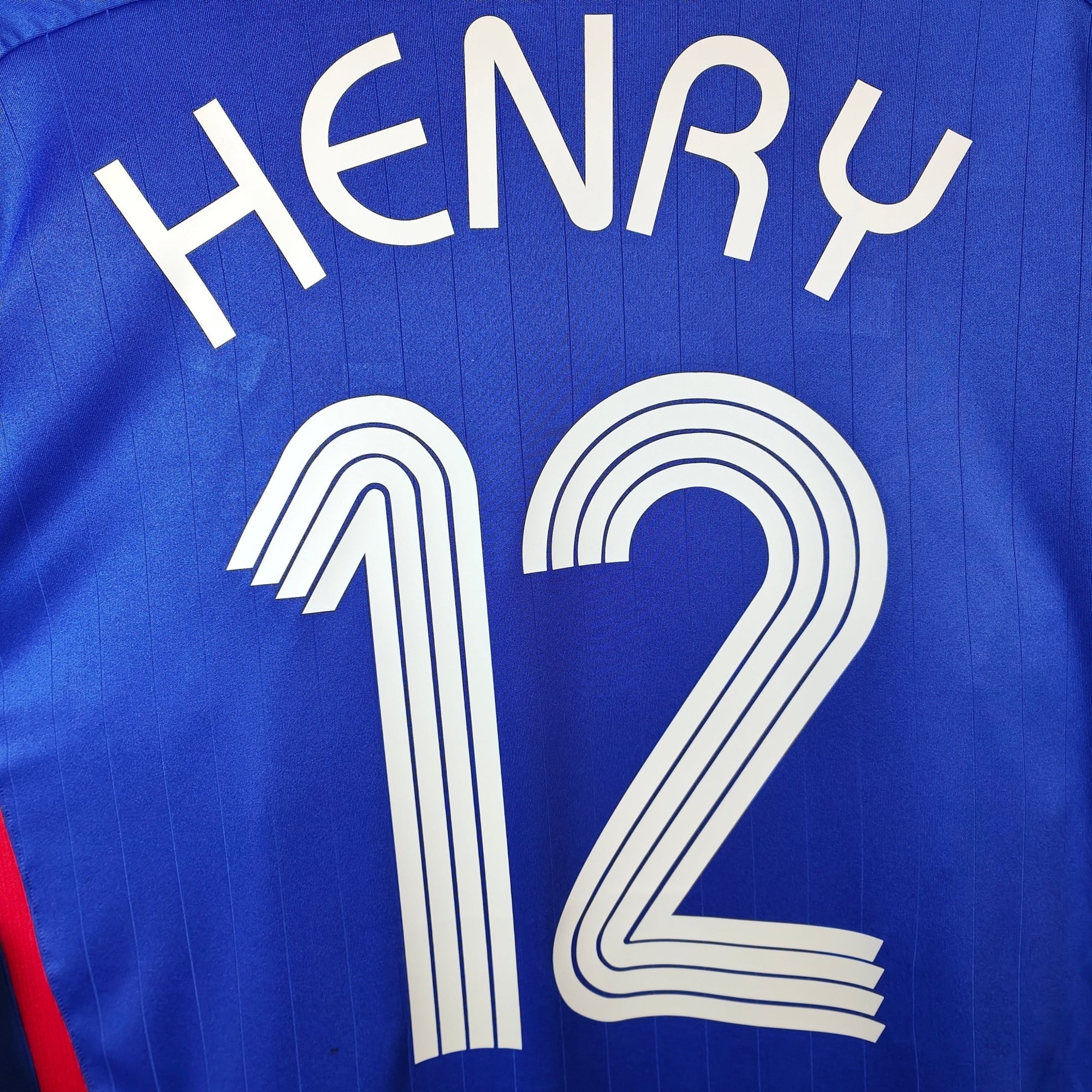 2006 - 07 France Home Shirt Henry 12 - 9/10 - (XL) - Eternal Pitch