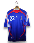 2006 - 07 France Home Shirt Ribery 22 - 8.5/10 - (XL) - Eternal Pitch