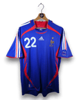 2006 - 07 France Home Shirt Ribery 22 - 9.5/10 - (L) - Eternal Pitch