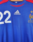 2006 - 07 France Home Shirt Ribery 22 - 9.5/10 - (L) - Eternal Pitch