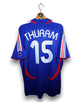 2006 - 07 France Home Shirt Thuram 15 - 9/10 - (XL) - Eternal Pitch