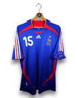 2006 - 07 France Home Shirt Thuram 15 - 9/10 - (XL) - Eternal Pitch