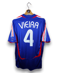 2006 - 07 France Home Shirt Vieira 4 - 9/10 - (L) - Eternal Pitch
