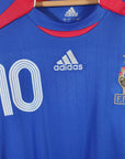2006 - 07 France Home Shirt Zidane 10 - 8.5/10 - (M) - Eternal Pitch