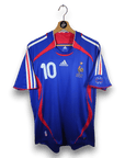 2006 - 07 France Home Shirt Zidane 10 - 8.5/10 - (M) - Eternal Pitch