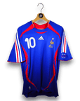 2006 - 07 France Home Shirt Zidane 10 - 9.5/10 - (L) - Eternal Pitch