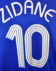 2006 - 07 France Home Shirt Zidane 10 - 9.5/10 - (L) - Eternal Pitch