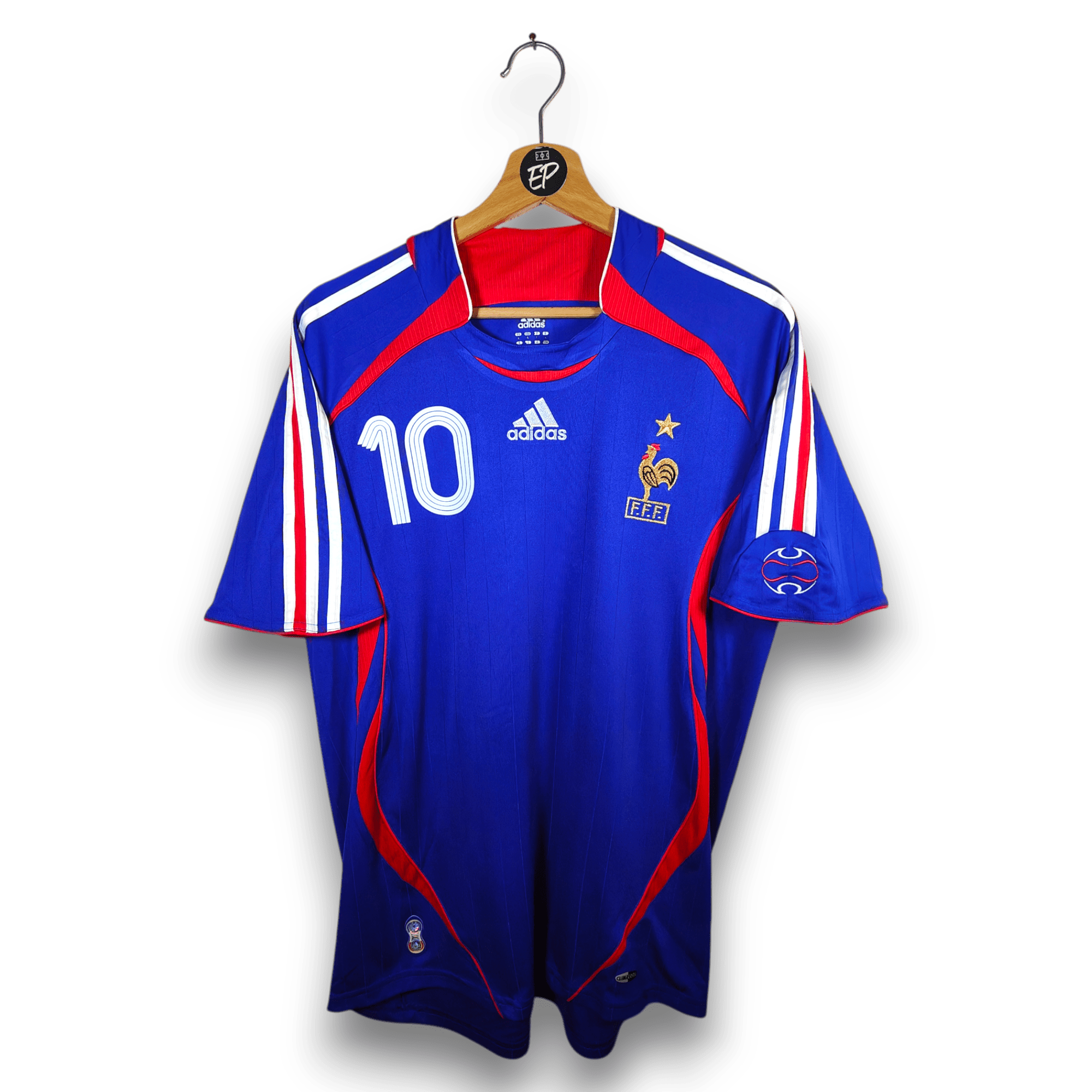2006 - 07 France Home Shirt Zidane 10 - 9.5/10 - (L) - Eternal Pitch