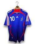 2006 - 07 France Home Shirt Zidane 10 - 9.5/10 - (L) - Eternal Pitch