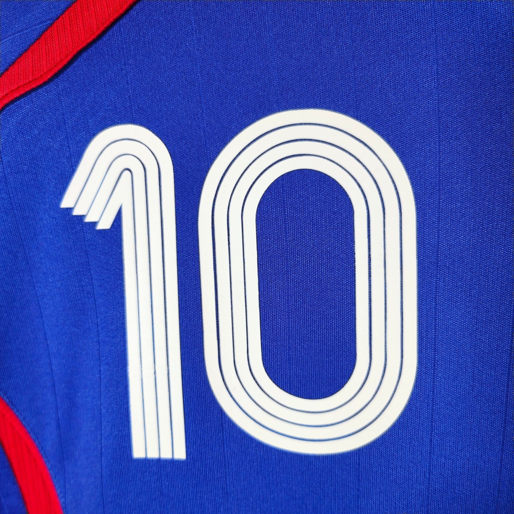 2006 - 07 France Home Shirt Zidane 10 - 9.5/10 - (L) - Eternal Pitch