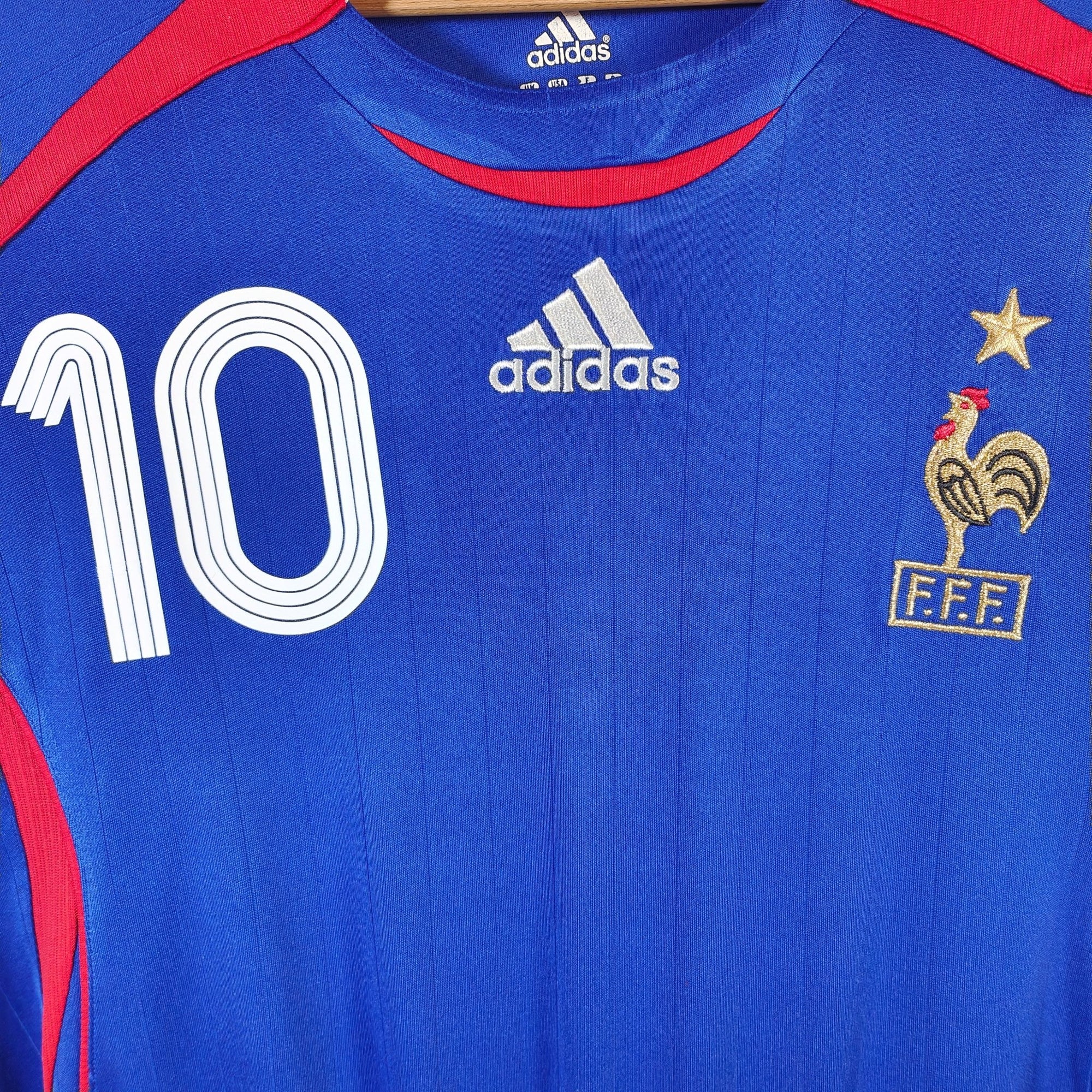 2006 - 07 France Home Shirt Zidane 10 - 9.5/10 - (L) - Eternal Pitch