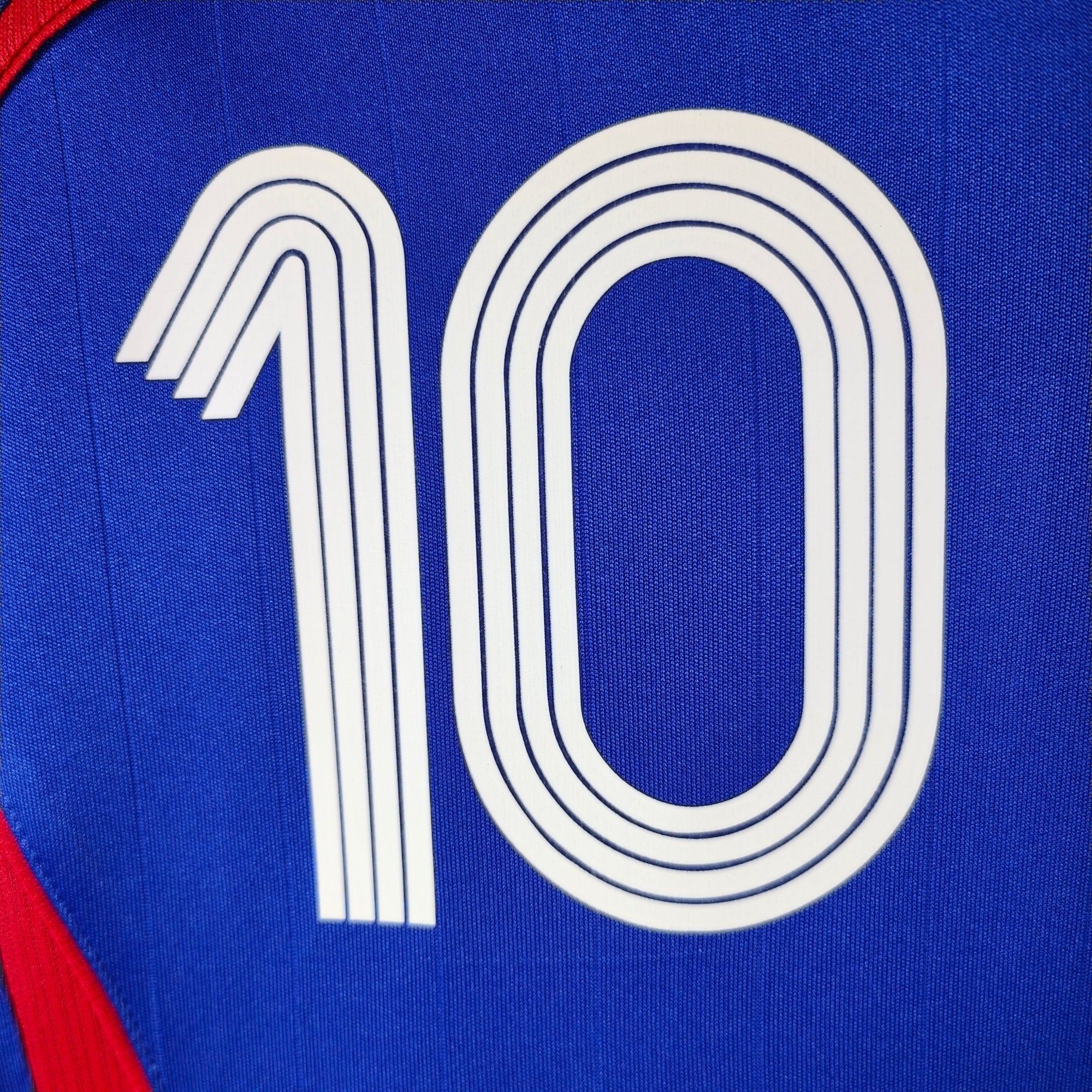 2006 - 07 France Home Shirt Zidane 10 - 9.5/10 - (M) - Eternal Pitch